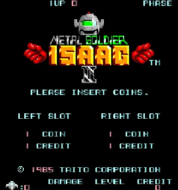 Metal Soldier Isaac II screen shot title